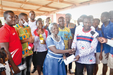 Swedru Teachers’ Credit Union supports 57-year- old BECE candidate